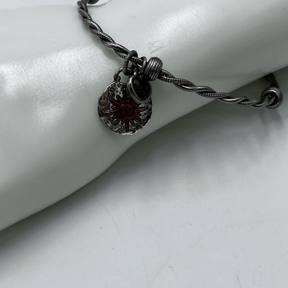 Brighton Art & Soul Bangle Bracelet “Live Your‎ Dreams + Happiness Will Follow"